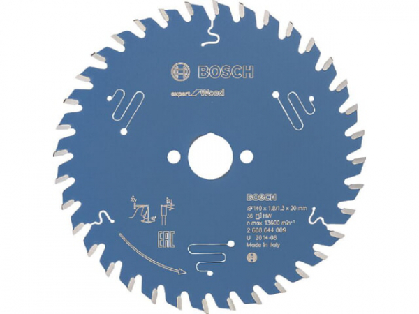 Kreissägeblatt Bosch für Weich- und Hartholz 140x20x24mm