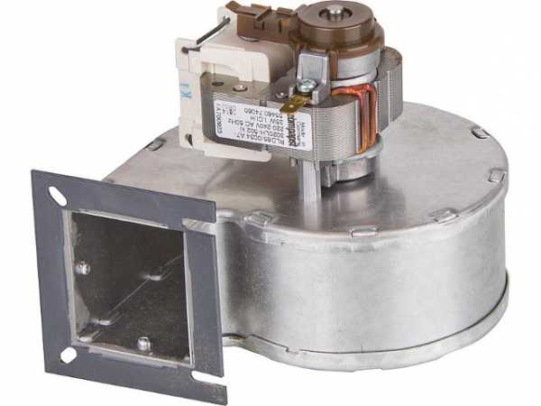 Brennerventilator Drehzahlge- steuert mit Luftklappe für Atmos Brenner A25