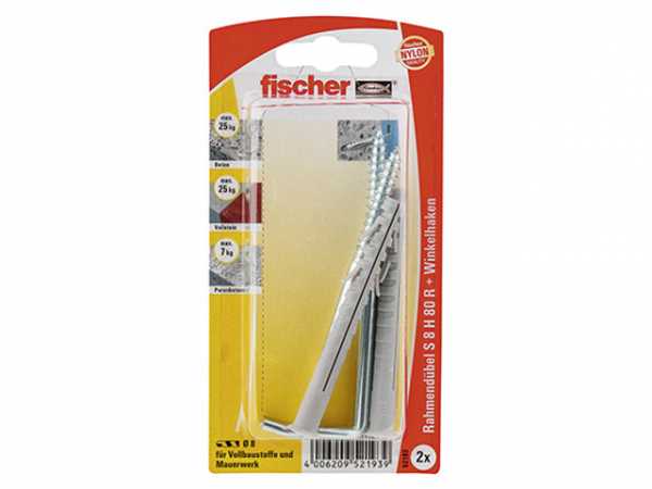 Fischer Rahmendübel S 8 H RW, 52193 SB-Programm