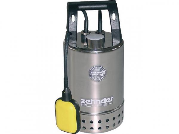 ZEHNDER 15225 Schmutzwassertauchpumpe Edelstahl E-ZW 65A