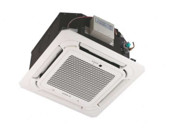 Buderus Logacool AC166i-2,1 MS 4CC 4-Wege-Deckenkassette Multisplit Inneneinheit weiß IR-Fernbedienung 7733701960