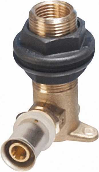Pressfitting für MSVR Wanddurchführung 20x2 - 3/4''AG - 30mm