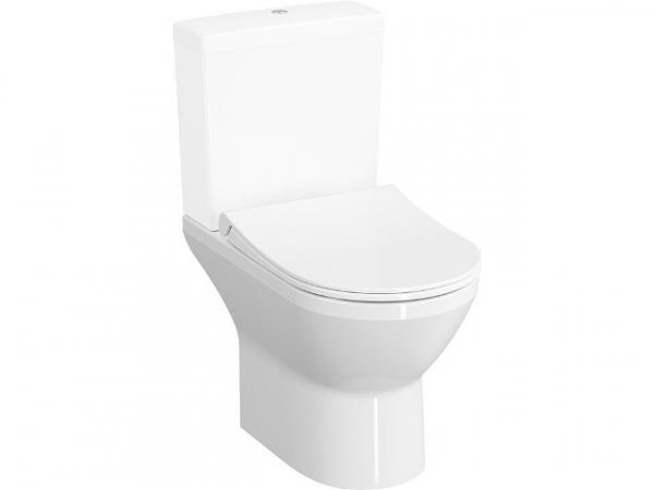 Standtiefspül-WC VitrA Integra weiß, spülrandlos BxHxT: 355x400x485mm