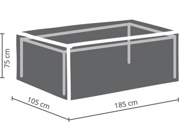 Schutzhülle für Gartentisch Max. 180 cm OCT180