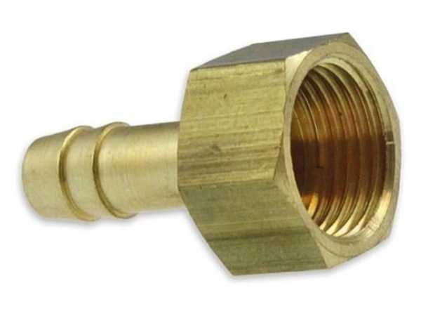 Aufschraubschlauchtülle Messing 3/8 IGx6 mm