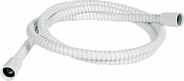 Brauseschlauch DN15-200cm Powerflex (knickfest), weiss, beidseitig 1/2''- Konus ABS