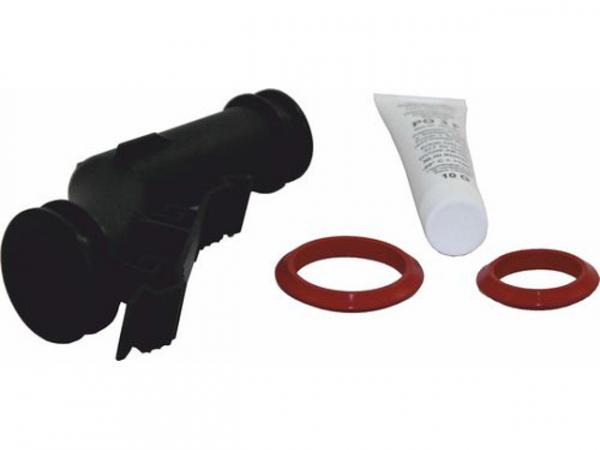 WOLF 173112699 Gasrohr intern GLV elektronisch, mit Lippendichtung, Silikonfett, ersetzt Art.-Nr. 1731126