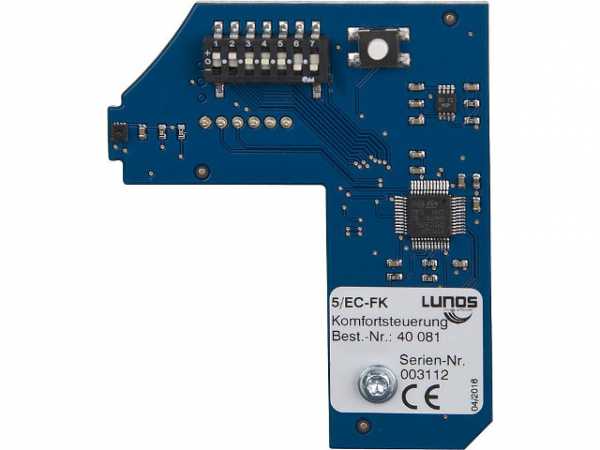 Lunos 040081 Steuerplatine Komfort Typ 5/EC FK Feuchte und Temperatursensor