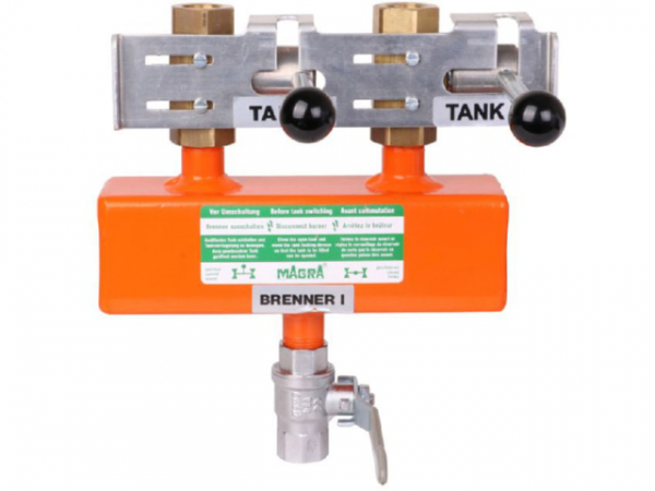 Ölverteiler MAGRA 1-strang 3 Tanks/1 Brenner 3/4