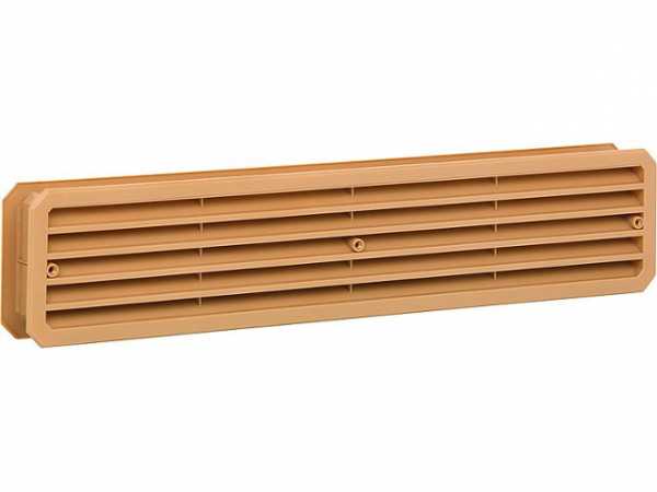 Helios 60306 Türlüftungsgitter TGL, limba, 452x92 mm