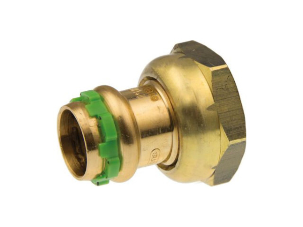Buderus Rotguss Verschraubung flachdichtend 28xG1 Innengewinde für V-Kontur 7738345403