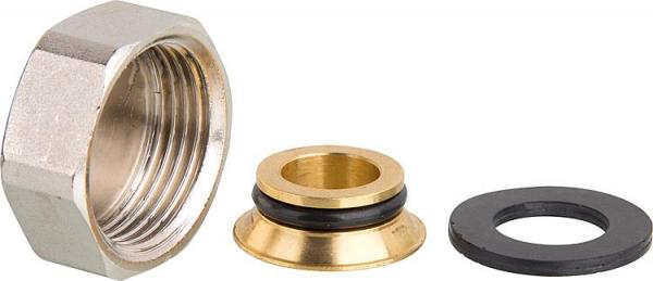 Verschlusskappe Eurokonus DN20(3/4") aus Messing mit Dichtung