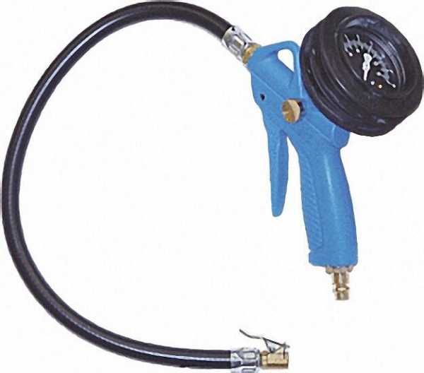 Reifenfüllmesser mit Momentstecker max. Betriebsdruck 10 bar