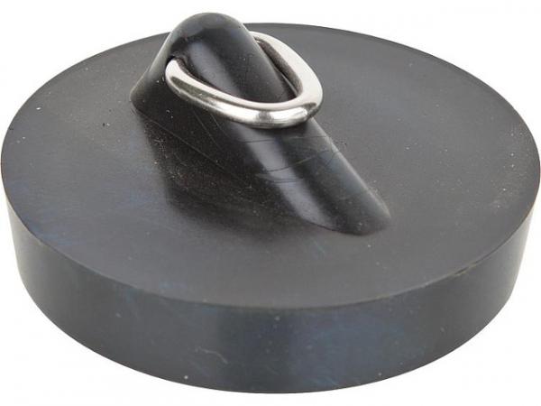 Magnet-Ventilstopfen mit Dreieckbügel oberer f 43,5mm für Stahlbadewannen schwarz
