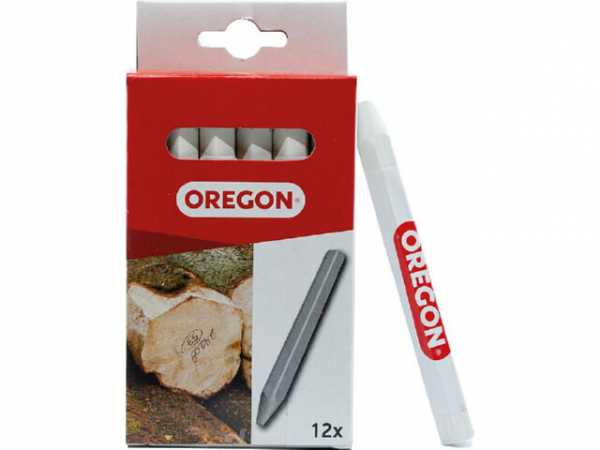 Signierkreide Oregon weiß, Länge 120mm, D 12mm VPE 12 Stück