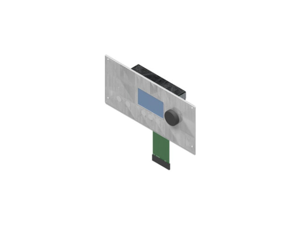 Buderus Display LW Blu HR V.3.15.0, Ersatzanzeigeeinheit für Heizungssteuerung, 8738215957