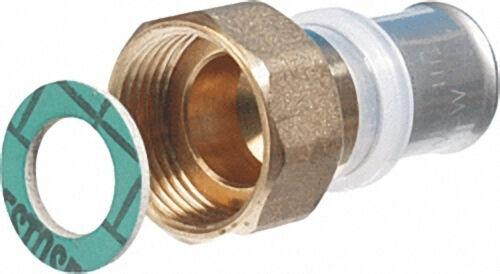 Pressfitting für MSVR Übergangsverschraubung, flachdichtend, 16x2mm - 3/8'' IG