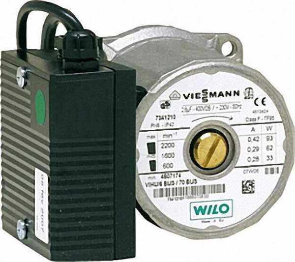 VIESSMANN Umwälzpumpenkopf drehzahlgeregelt Referenz-Nr.: 7818330