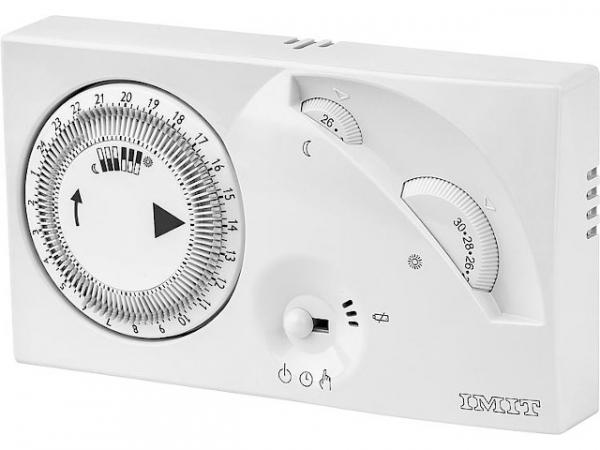 Uhrenraumthermostat Imit CHRONOMIX-S, analog Tagesprogramm