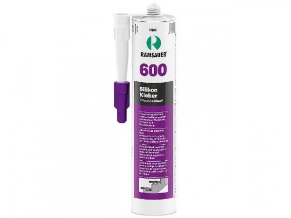 Silikon Kleber 600 grau, 310ml