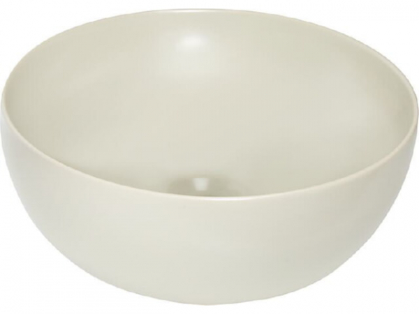Aufsatzwaschtisch Elanda 400x400mm Keramik ohne Hahnloch Perle