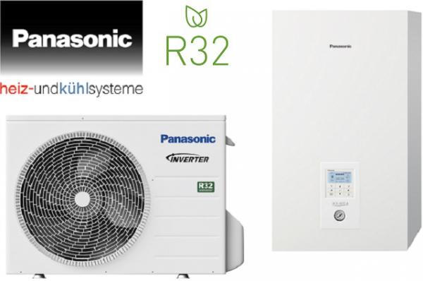 Panasonic Aquarea LT Wärmepumpe Split mit Hydromodul, 3,0kW, 230V, KIT-WC03J3E5