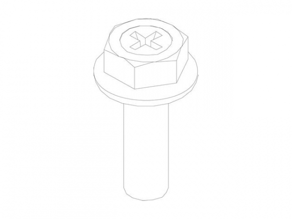 Buderus 87134011300 Schraube M6x20 (10x)