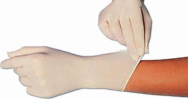 Latex-handschuh gepudert, SKIN'' weiß, Größe XL / VPE 100 St. Latex-handschuh gepudert, SKIN'' weiß, Größe XL / VPE 100 St.