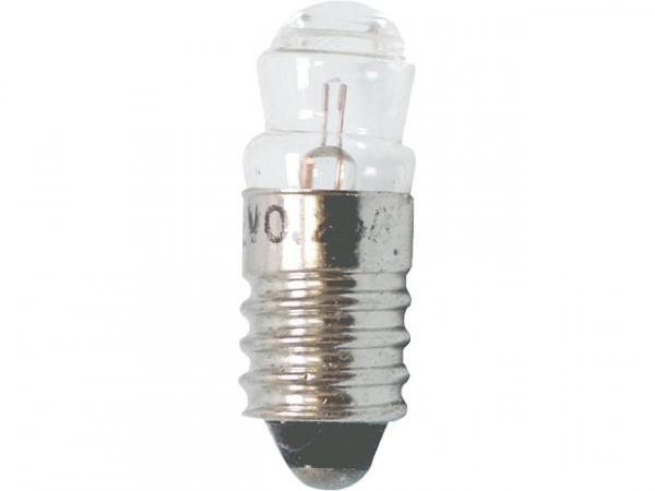 Breitlinsenbirne E 10 2,2V, 0,25A