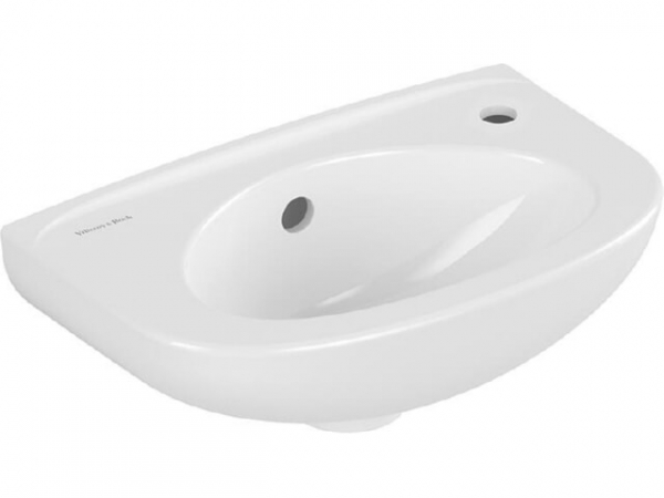 Handwaschbecken Villeroy & Boch NEWO rund 400 x 255 mm HL rechts