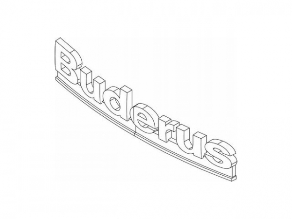 Buderus 87185415730 Logo Buderus