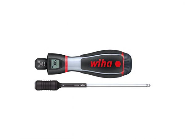 Wiha Drehmoment-Schraubendreher iTorque® mit Digitalskala (36886) 0,4-1,5 Nm, 60-210 in.oz, 4 mm