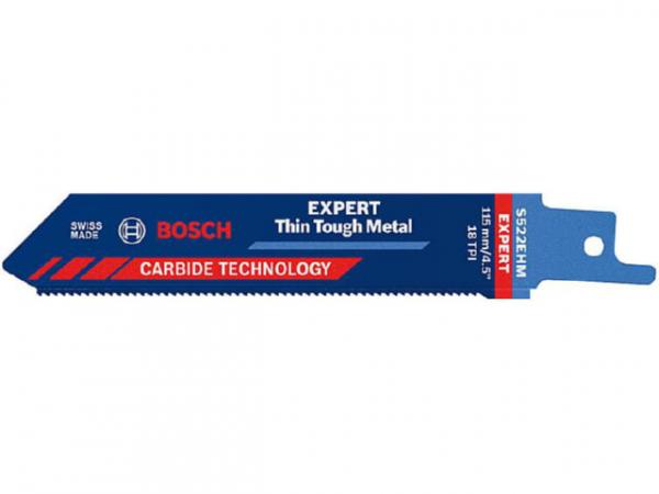 Säbelsägeblatt BOSCH® EXPERT S522EHM Länge 115 mm, für Edelstahl VPE 1 Stück