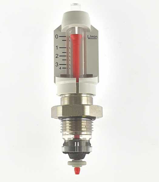 Watts Durchflußmengenmesser Flowmeter 0-4 l/min