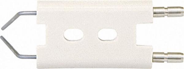 Doppelzündelektrode für Körting VTohne . . 1/ JET 8, 5/3, 5/4, 5/5,5 Anschluss 4mm