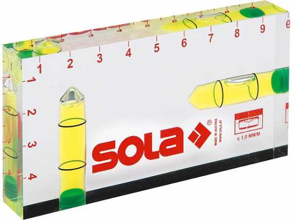 Klein-Wasserwaage Sola R 102B 100x50x15mm