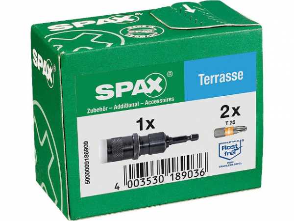 Bit SPAX T25 mit variablem Tiefenbegrenzer