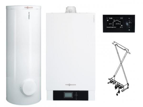 VIESSMANN Vitodens 200-W Gastherme 25,0 kW mit Vitocell100-W 200L Typ CVAA