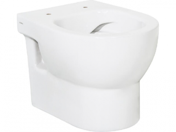 Wand-Tiefspül-WC Curua spülrandlos aus Keramik, weiß BxHxT: 355x380x495 mm