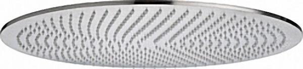 EVENES Ultraflache Kopfbrause Edelstahl gebürstet D=500mm ohne Brausearm