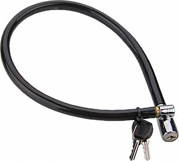ABUS Kabelschloss 1900/55 black Länge 55cm