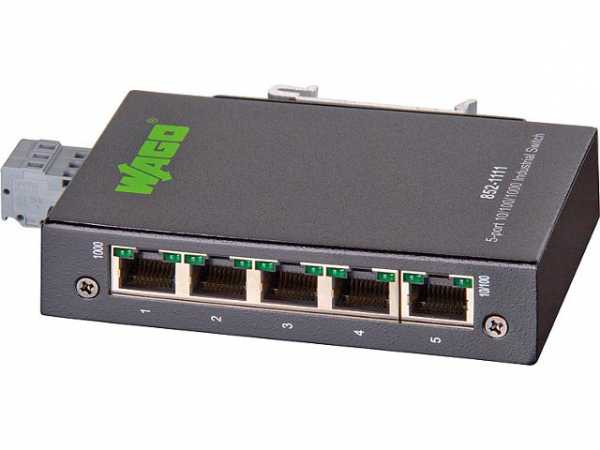 Industrial-ECO-Switch, 5 Ports 100Base-TX