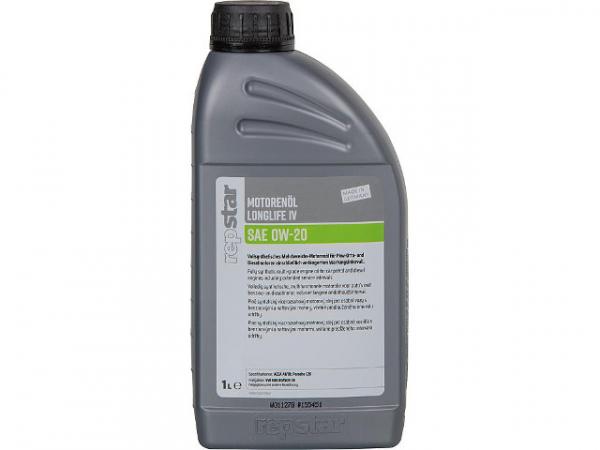 Motorenöl SAE OW-20 Longlife IV Inhalt 1000ml