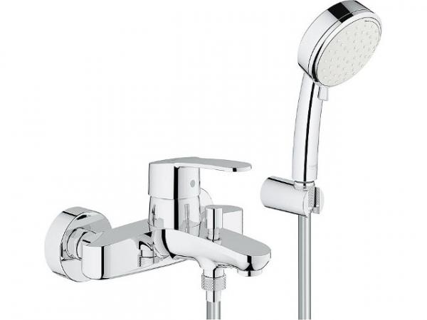 Wannenmischer Grohe Eurostyle C, mit Brausegarnitur Tempesta C100