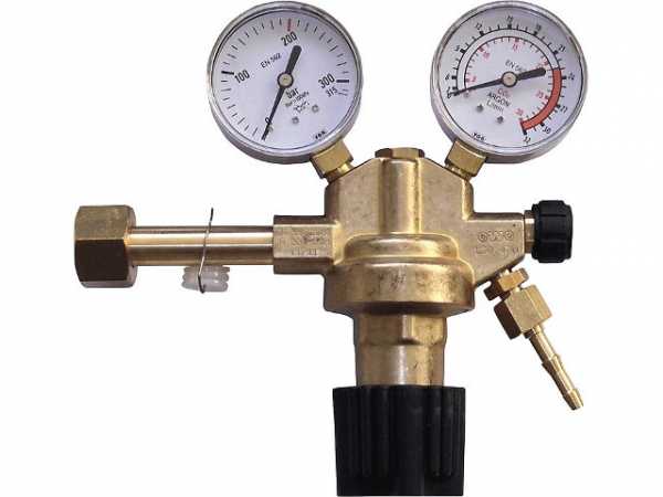 Flaschendruckregler für Argon + Kohlendioxid