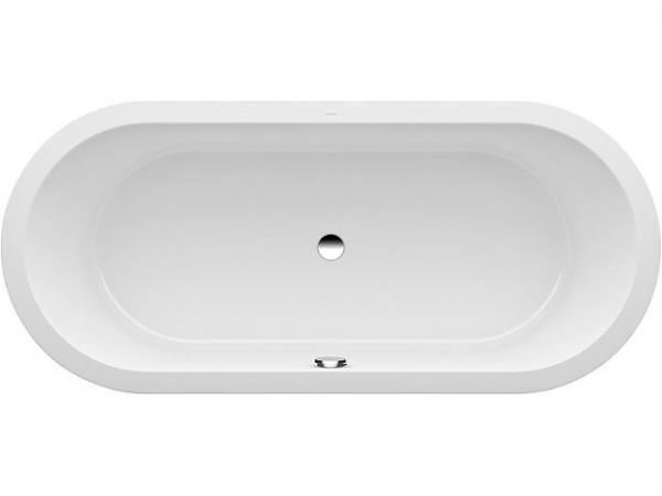 Laufen Pro Einbau-Badewanne Marbond, oval, BxHxT: 1800x580-620x800mm, weiß