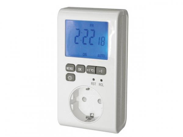 WOCHENZEITSCHALTUHR - DIGITAL - SCHUTZKONTAKT (DEUTSCHES SYSTEM) E305W2-G