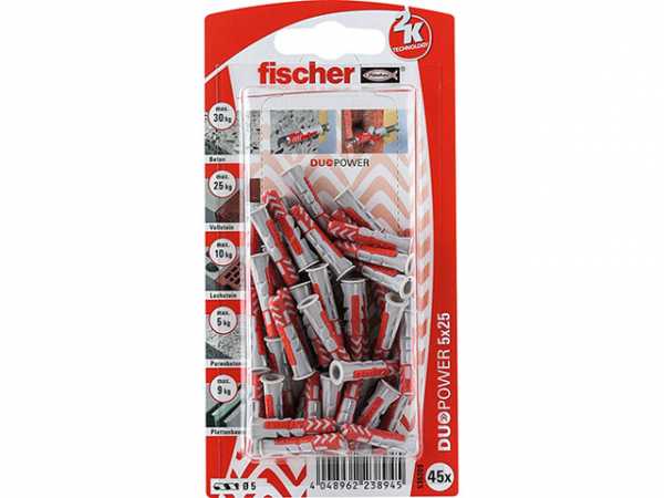 Fischer DuoPower 5x25, 535209, SB-Programm
