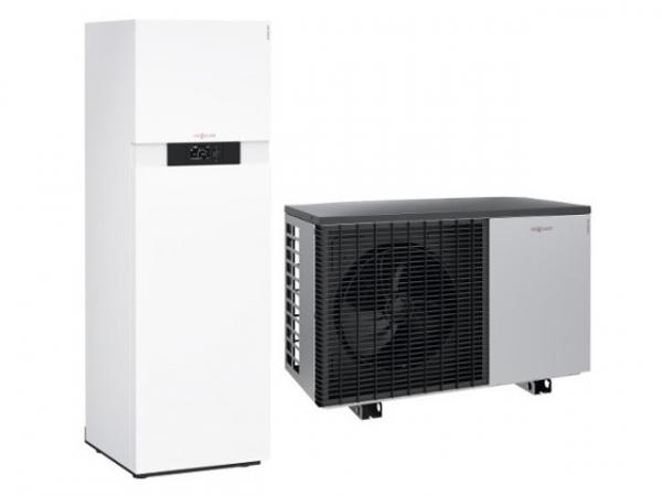 Paket Vitocal 222-A AWOT-M-E-AC 221.A08 Anschluss nach rechts/links