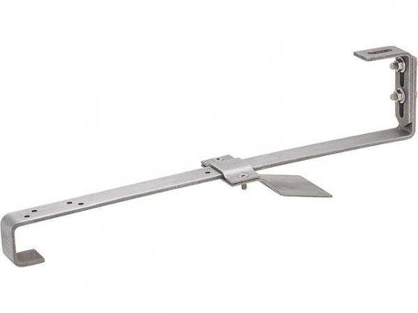 4x Set Dachhaken Höhenverstellbar/Sparrenunabhängig Edelstahl für Ziegeldach kompatibel mit Photovoltaik-, Röhren- und Flachkollektoren 6501